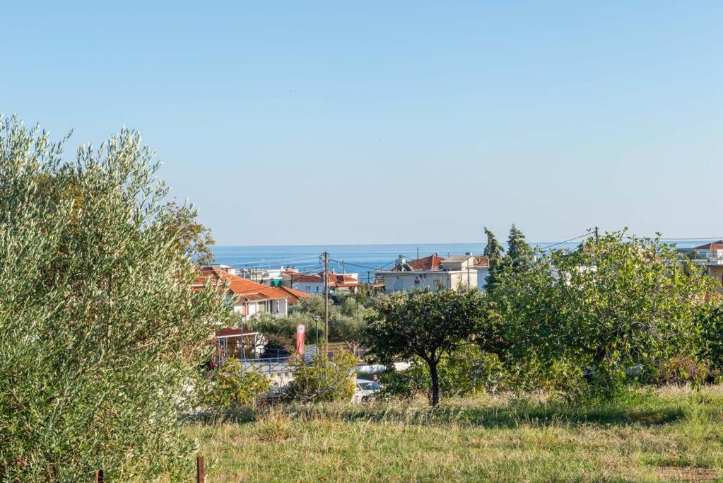 Όμορφο Παραθασυγκρότημα Ενοικιαζόμενων Καταλυμάτων Ως Ολόκληρος Χώρος - Chrani, Ελλάδαλάσσιο Διαμέρισμα Экстерьер фото